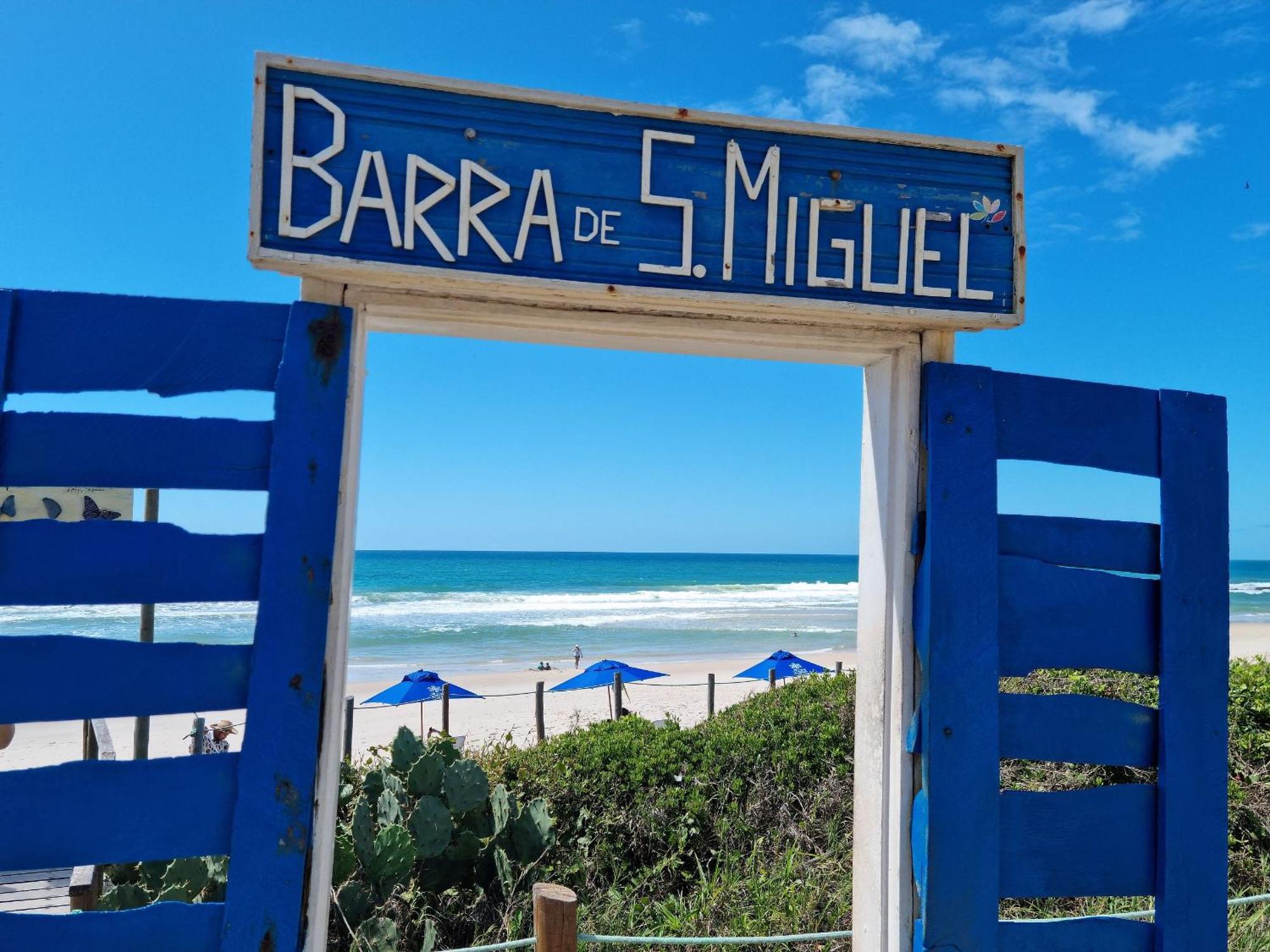Areias Do Mar | 2 Quartos, Terraco Frente Mar A102 Barra de São Miguel Exteriér fotografie
